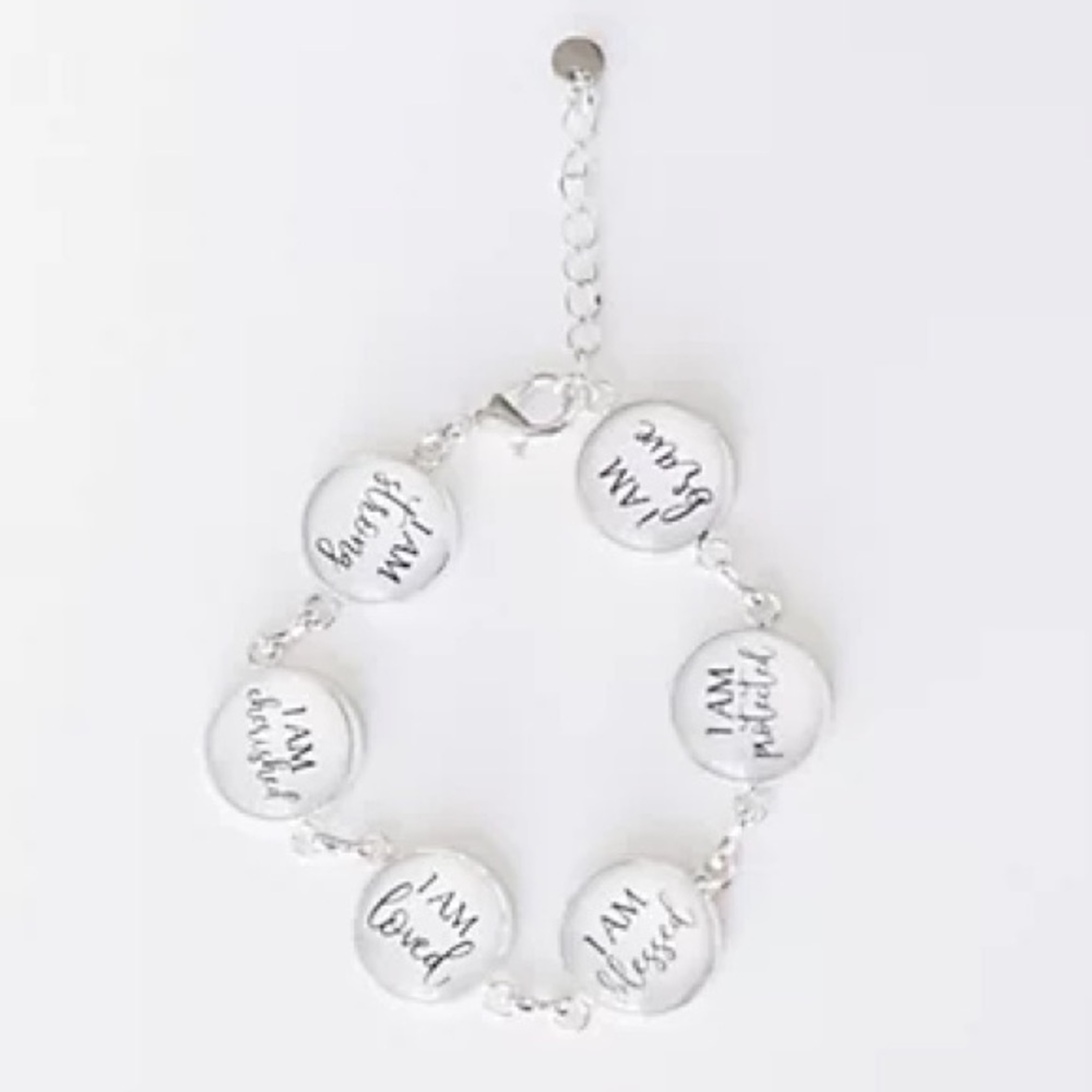The Vintage Sparrow "I AM" Positive Affirmation Bracelet